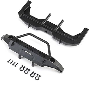 Axial Demello Front & Rear Bumper Set SCX10 III Base Camp AXI230047 Elec Car/Truck Replacement Parts
