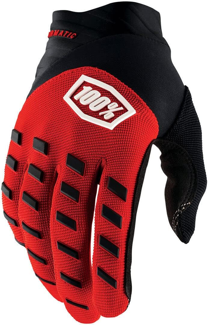 100% AIRMATIC Motocross & Mountain Biking Gloves - Durable MTB & Dirt Bike Riding Protective Gear