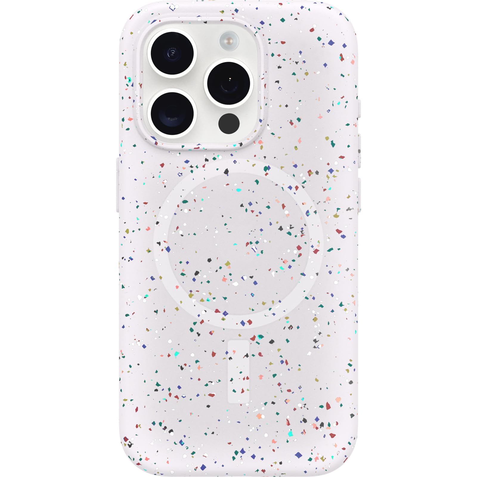 OtterBox Cover per iPhone 15 Pro Serie Core per MagSafe, resistente a shock e cadute, ultra sottile, protettiva, Testata 3x vs le norme anti caduta MIL-STD 810G, Bianca