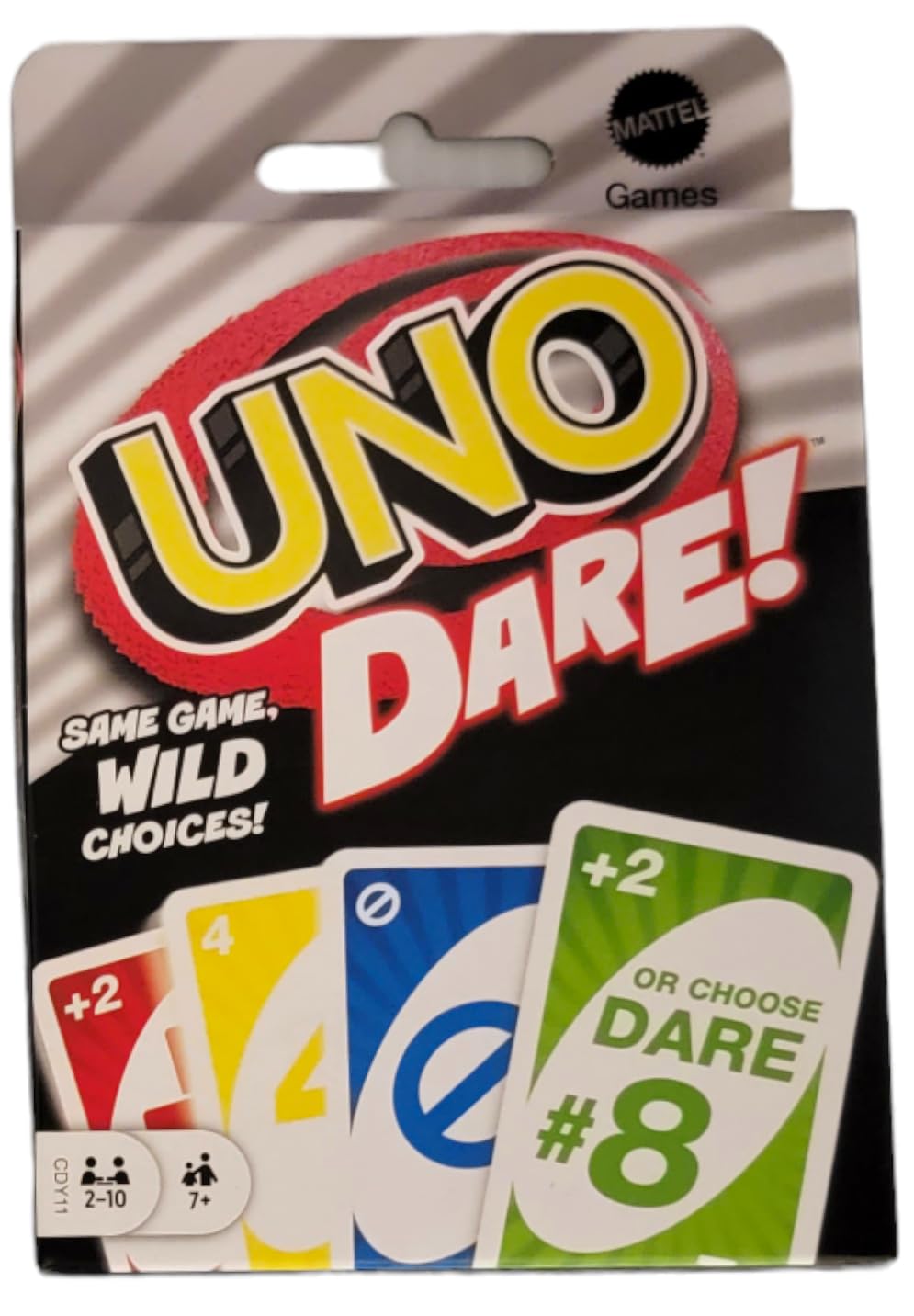 Mattel Zestaw 2 gier Uno Dare i Phase 10