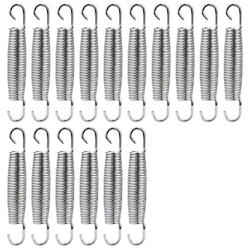Trampolin Federn 16 PCS 5,5 Zoll Trampolin Ersatz Federn Trampolin Zubehör Trampolinfedern