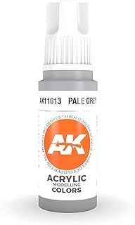 AK-Interactive 3rd Gen Acrylic Pale Grey 17ml 11013 - Model Building Paints and Tools # AK1013