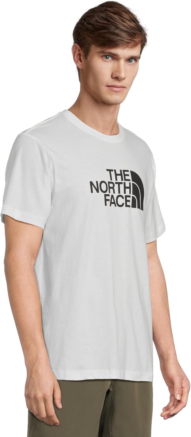 THE NORTH FACE Men's Core Half Dome Short-sleeve Tee | Regular Fit Cotton Shirt With Graphic Design & Ribbed Collar - Image 3