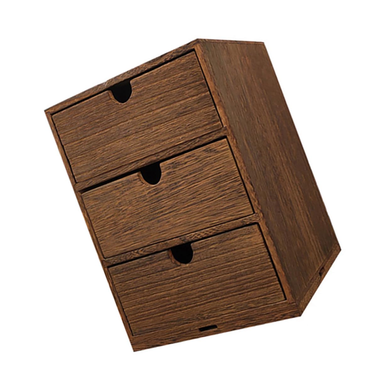 Boîte de tri pratique SHINEOFI en bois pour accessoires et petits objets
