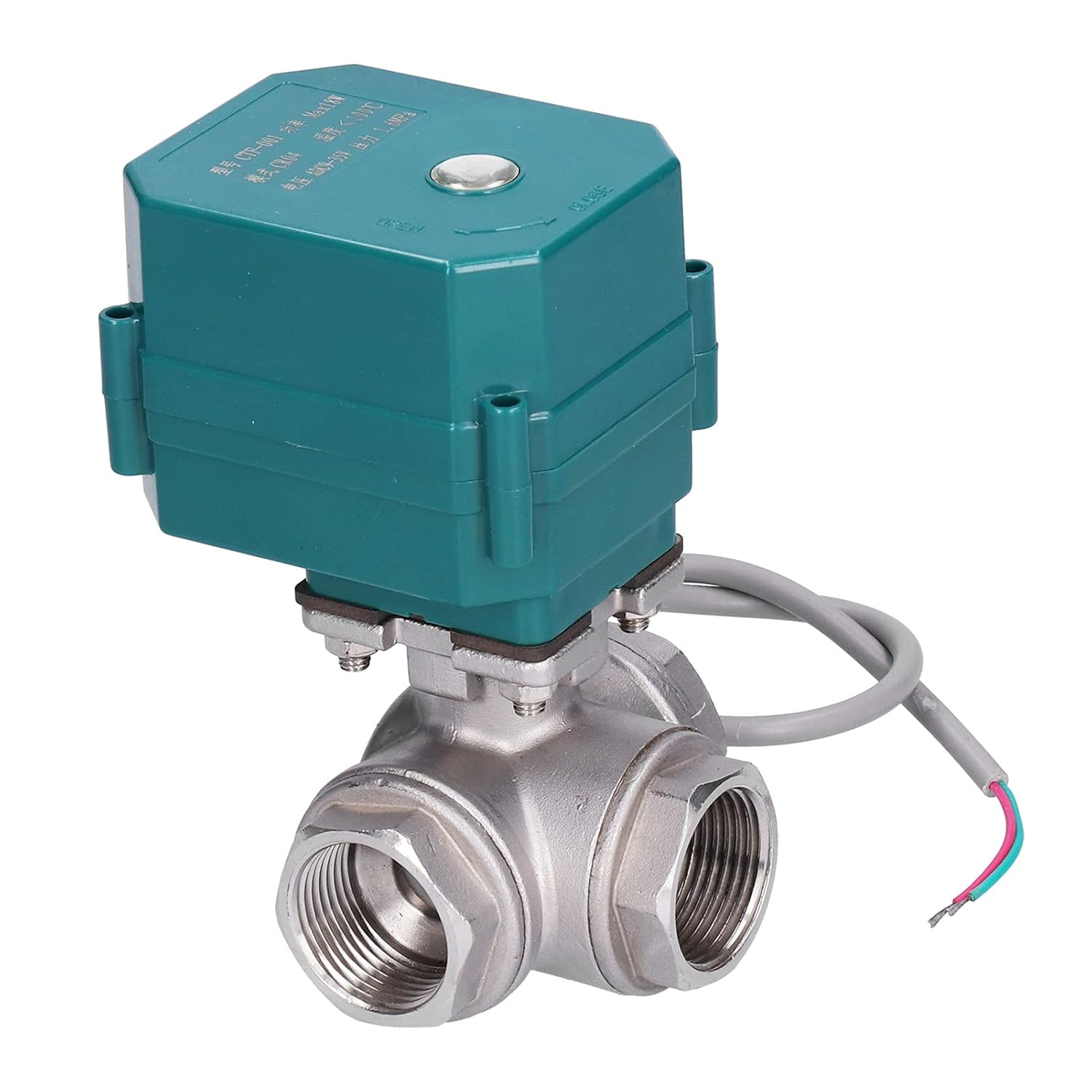 Built‑in Actuator Ball Valve, Multifunction Electrical Ball Valve 3 Way