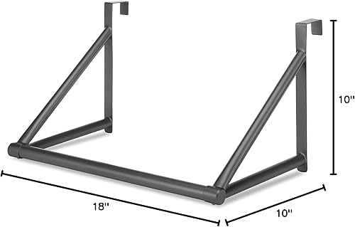 Miniatura 10 de Whitmor Barra de armario para puerta, color blanco