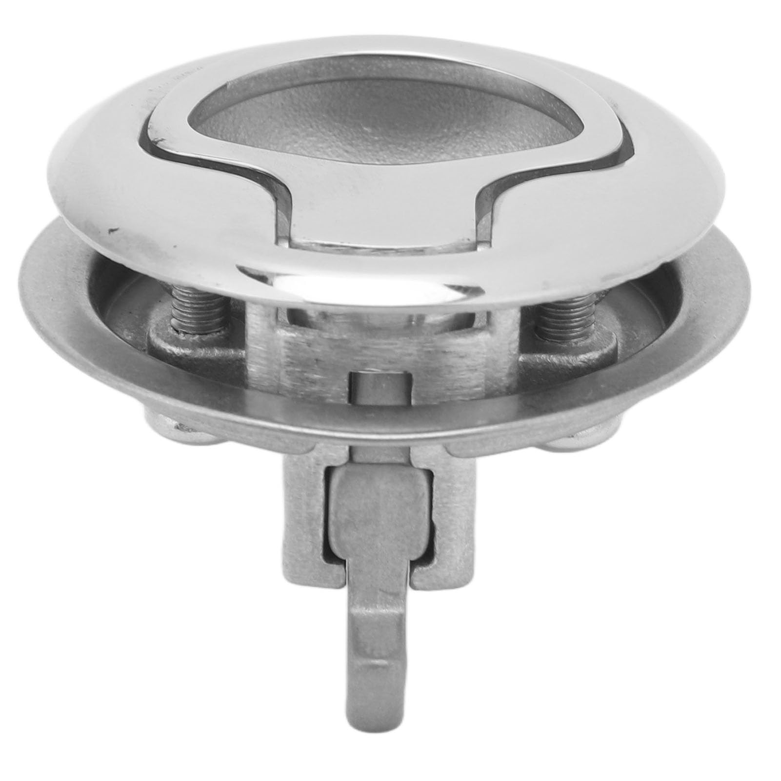 Rdeghly Loquet de Trappe en Acier Inoxydable 316, Poignée de Levage pour Porte de Bateau Marin, Serrure de Trappe Marine, Casier de Trappe de Bateau