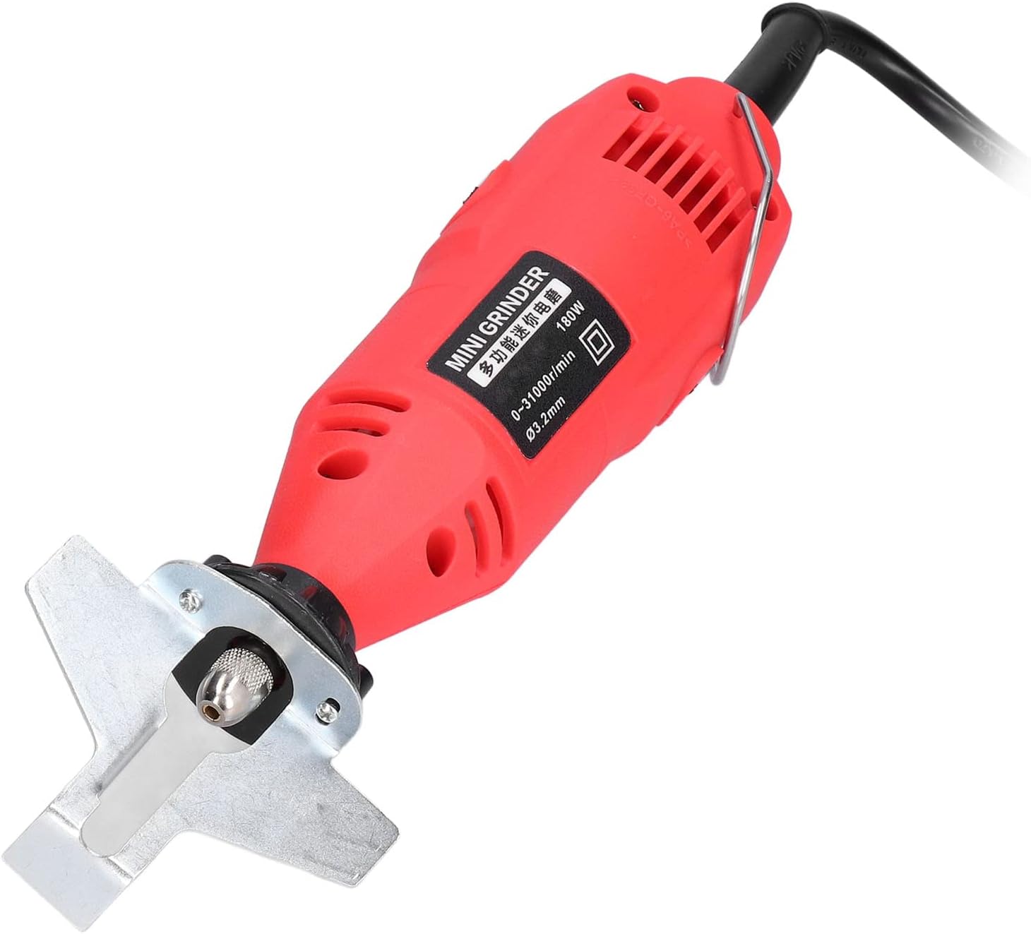 Electric Chainsaw Sharpener 180W, Portable Mini Chain Saw Grinder Attachment 31000rpm for Chainsaw Maintenance