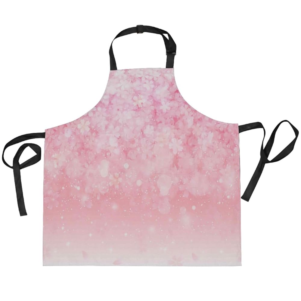 Amazon.co.jp: [arkax] エプロン 桜 春 花柄 和柄 ピンク カフェ