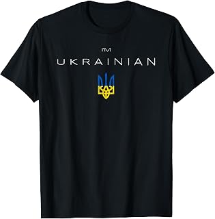 I am Ukrainian - I am from Ukraine Trident flag T-Shirt