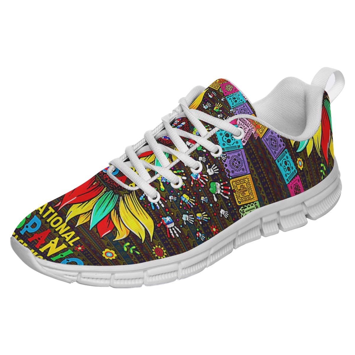 National Hispanic Heritage Month Running Jogging Shoes Women's Men's Lightweight Sneakers