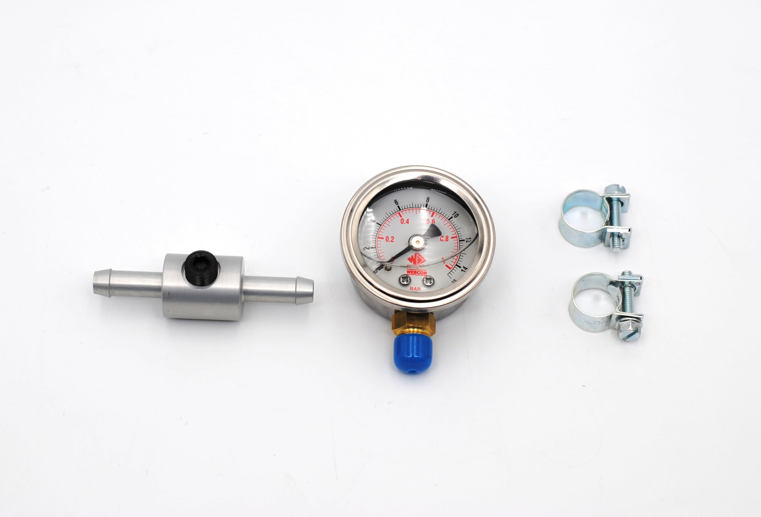Fuel Pressure Gauge Kit, 0-15 PSI Range