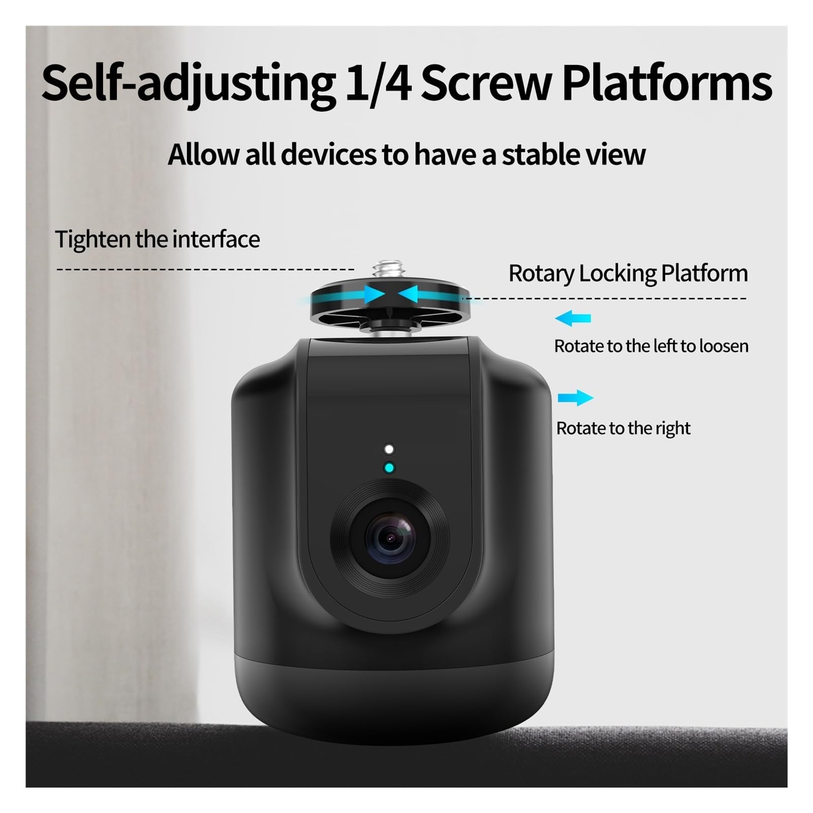 Smart Shooting Gimbal Selfie Auto Object Tracking for Action Smartphone Camera Live Portabilità Senza Sforzo(C)