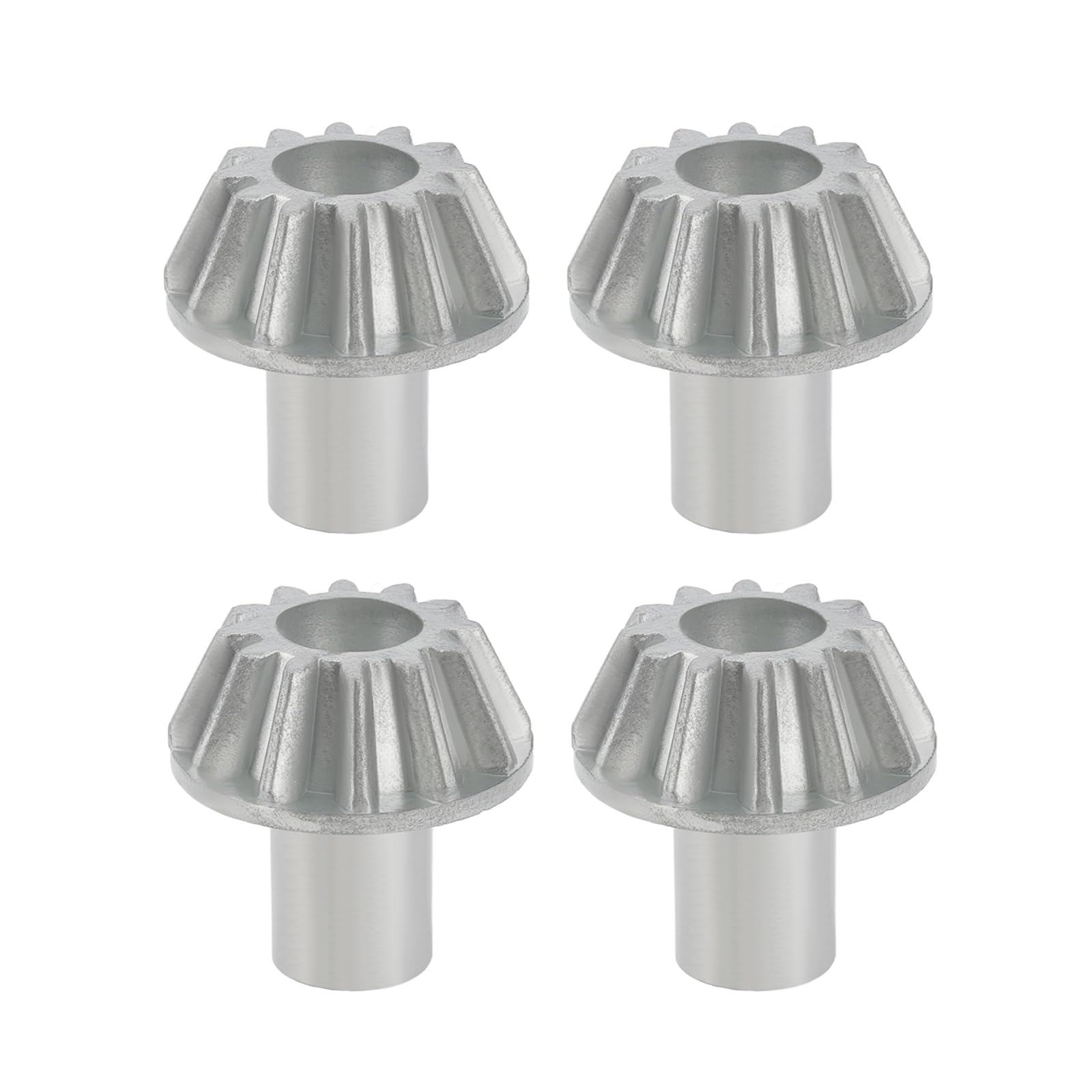 2 Paar 12T Metall-Kegelräder Für WLtoys 124008 & 124010 RC Autos | Zinklegierungs-Getriebe-Ersatz