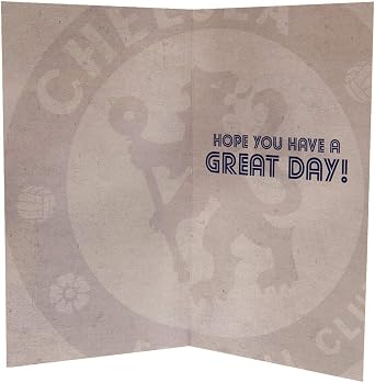 Chelsea FC Birthday Card