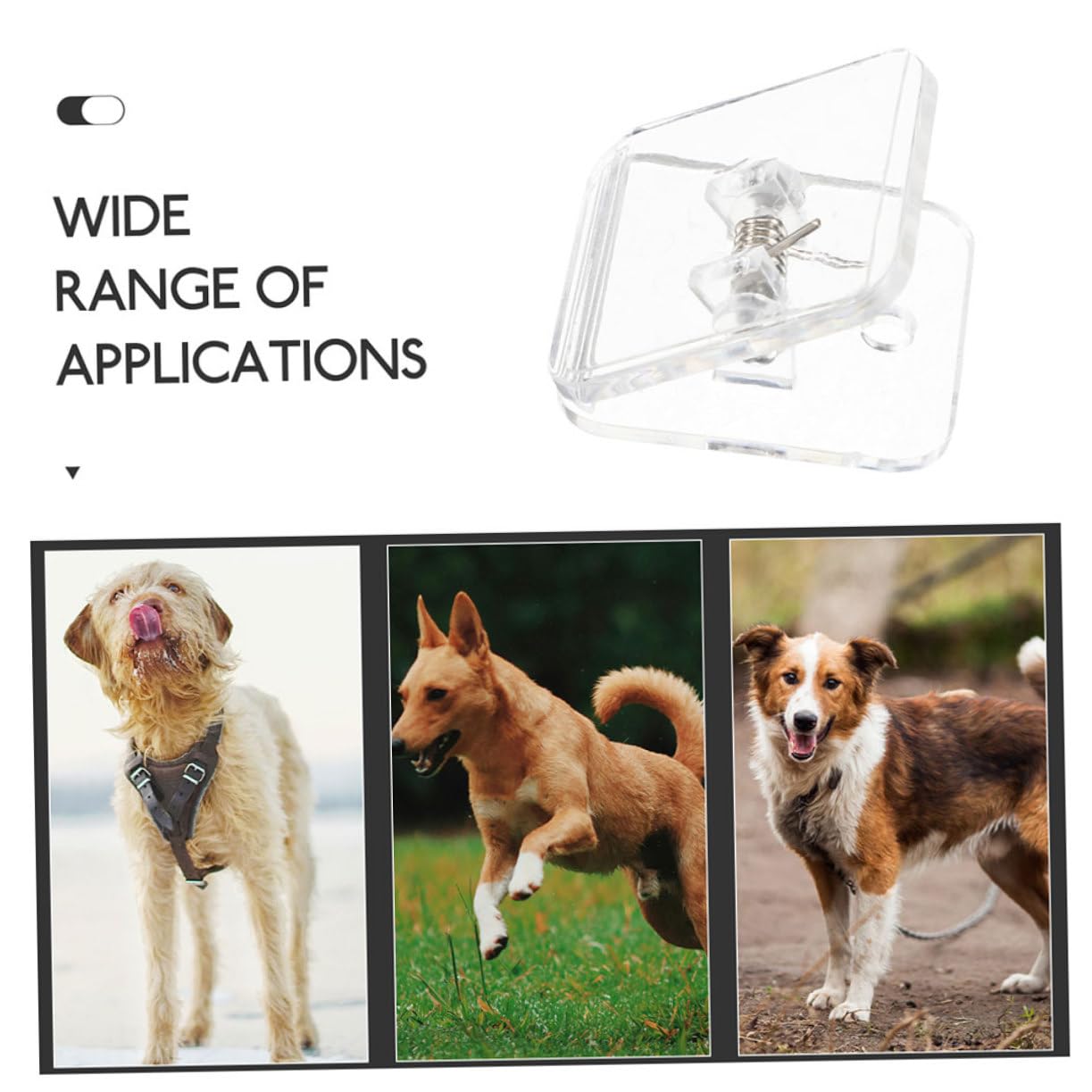 Levemolo Pee Pad Holder for Dogs 8pcs Puppy Training Pad Clip Nonslip Wall Training Supplies