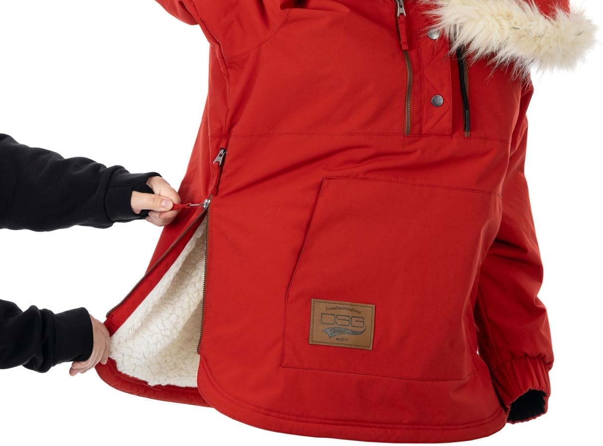 DOING SOMETHING GREAT Women's Explorer Anorak Pullover Jacket