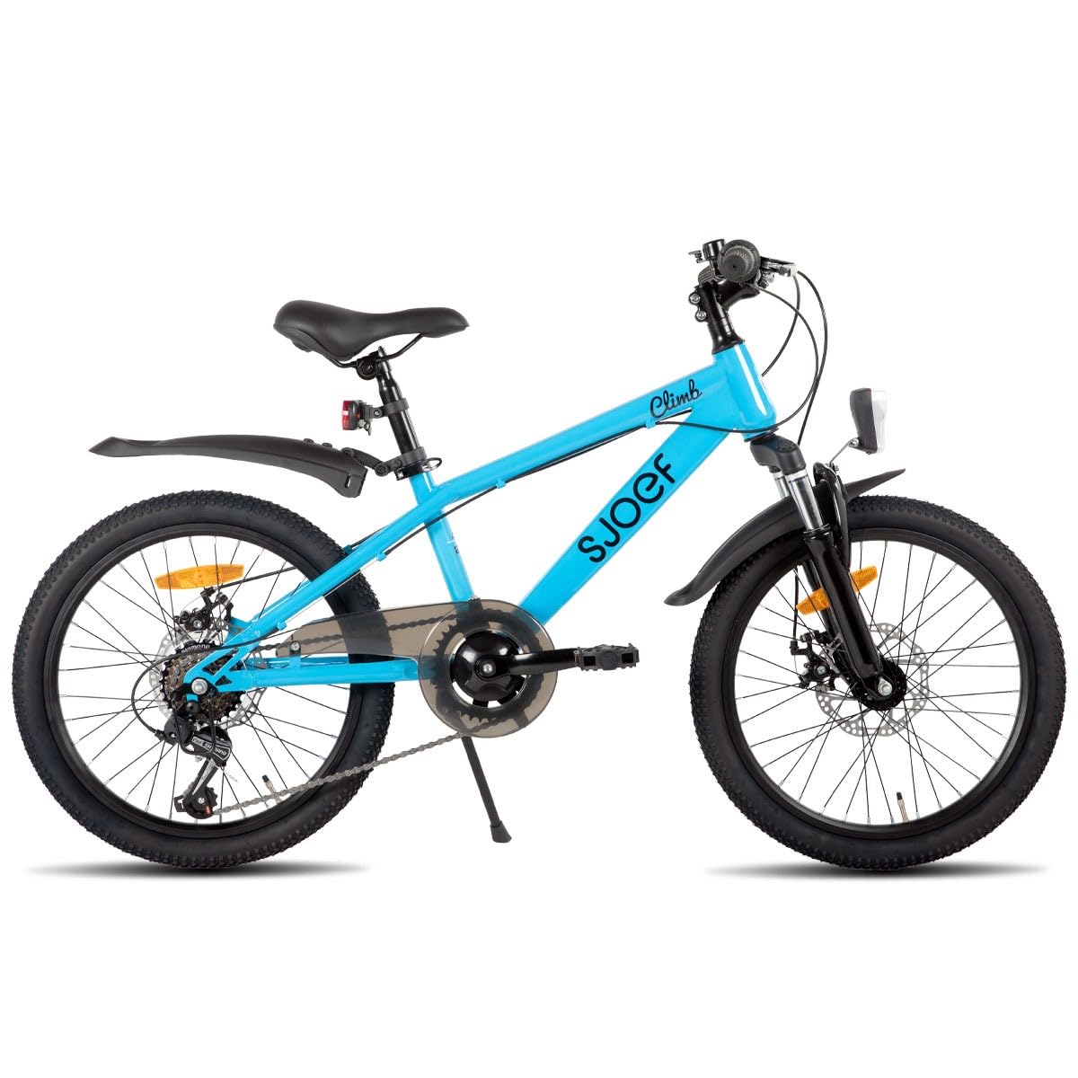 Climb Kinderfahrrad/Mountainbike 20 Zoll |Ab 6-8 Jahren | Kinder Fahrrad für Jungen/Jugend | MTB mit 6 Shimano-Gänge & Scheibenbremsen