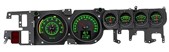 Dakota Digital RTX-68D-CHG-X Retrotech Gauge Instrument System Compatible with 1968-70 Charger, Super Bee, 1969-70 Coronet R/T and 1970 Plymouth GTX and Road Runner