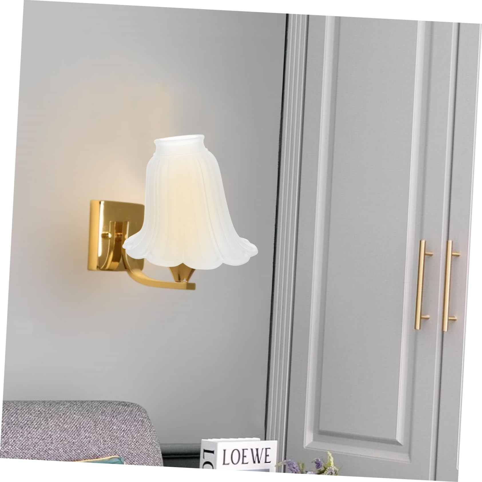 ARTIBETTER Paralume Globo Sferico Trasparente in Acrilico per Esterni Ricambio Globo per Applique Muro e Lampade Giardino Resistente e Facile da Installare
