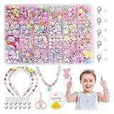🎁【Perfektes Geschenk für Mädchen】Lustige Kinderperlen können als Modekleider für Partys, Bastelausstellungen für Mädchen und Kinderzimmerdekorationen verwendet werden. Sie sind ein großartiges Geschenk für Mädchen sowie für Feiertage, Geburtstage, Halloween, Thanksgiving und Weihnachten Gute Wahl für Geschenke.