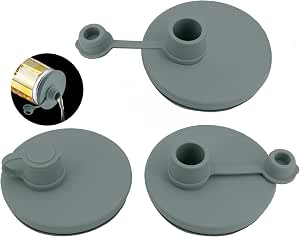 Pour Spout Lid for Mason Jars - Wide Mouth, Leak-Proof, Dishwasher Safe, Food-Grade Reusable Silicone Cover for Oils, Juices, Milk & Dry Goods