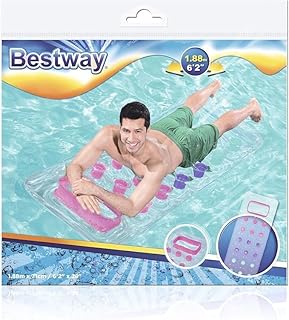 عوامة سباحة قابلة للنفخ بتصميم مريح من Next Store – خفيفة الوزن وسهلة الحمل – للسباحة والاسترخاء في البحر أو حمام السباحة أو النهر