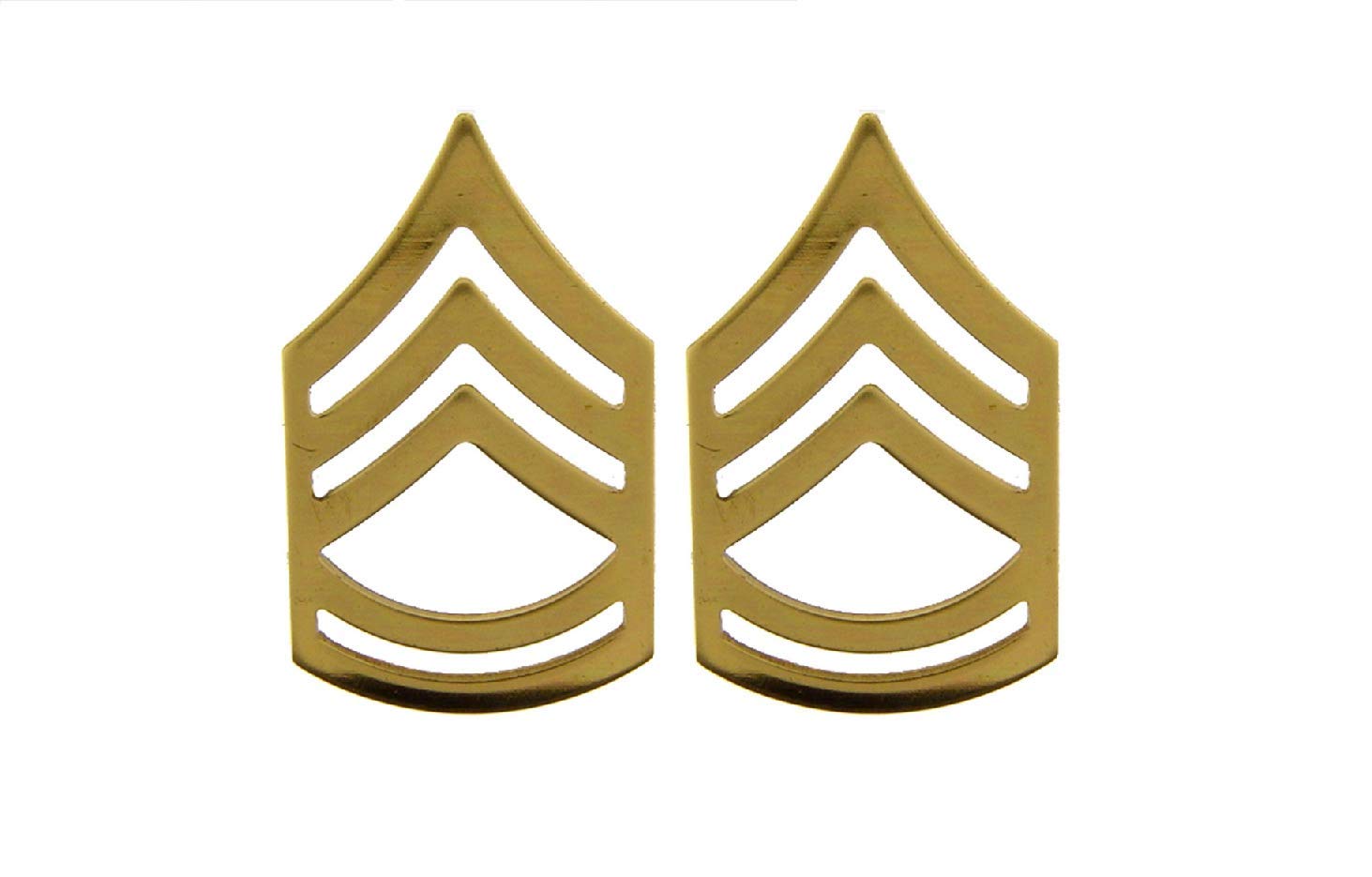 United States Army Insignia of Rank Gold Tone 7/8-1.5" Lapel Pin