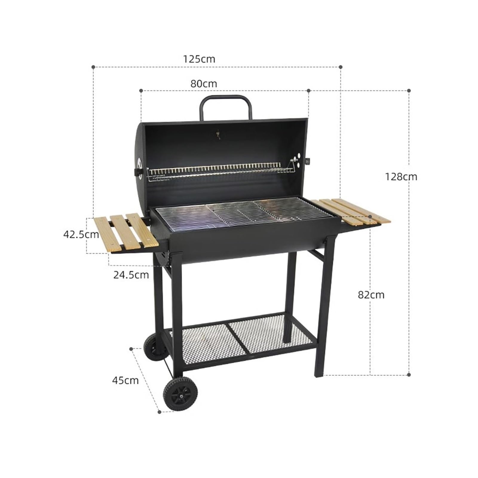 Grill Grillowy Willa na świeżym powietrzu dziedzińcu Zagęszczony grill do grillowania