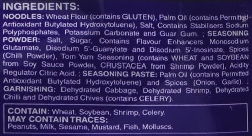 Miniatura 8 de Mamee Chef Cremoso Tom Yam Flavour Ramen Fideos 4 Pack 4x80g