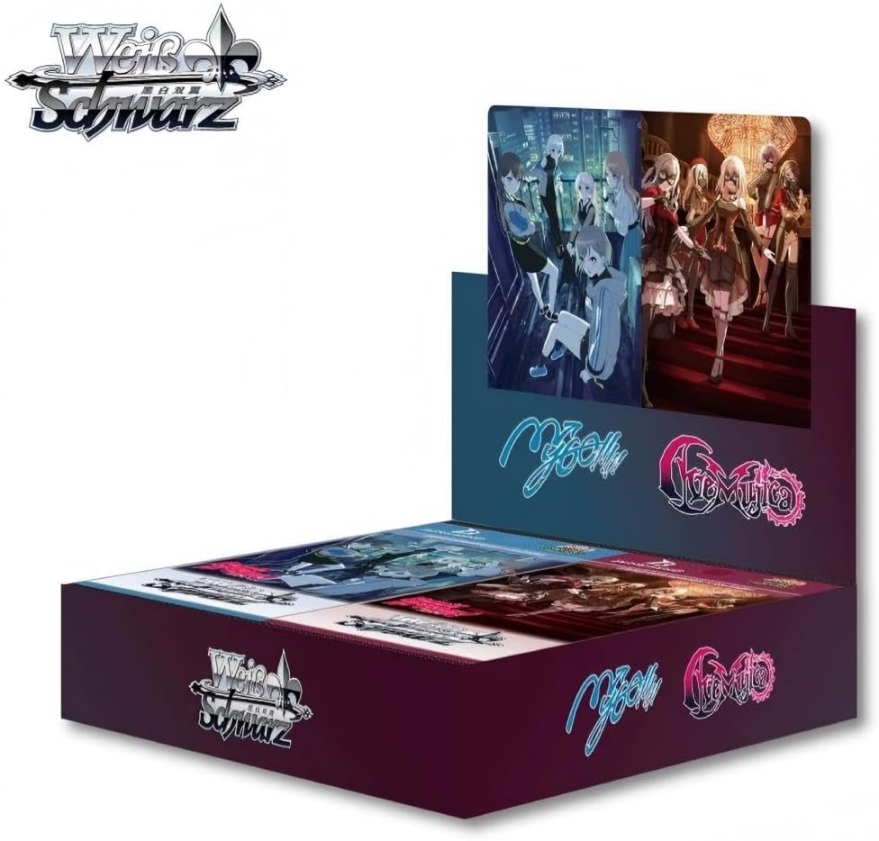 MyGO × Ave Mujica 简体中文版 1整箱, Weiss Schwarz 补充包 Weiss Schwarz Booster Pack MyGO × Ave Mujica Simplified Chinese Version (1 Carton)