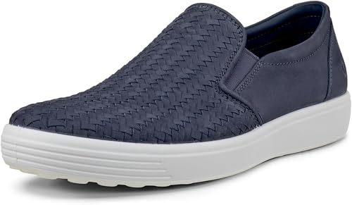 ECCO Zapatillas Deportivas Soft 7 Woven Slip On II para Mujer, Ombre Nubuck, 41/