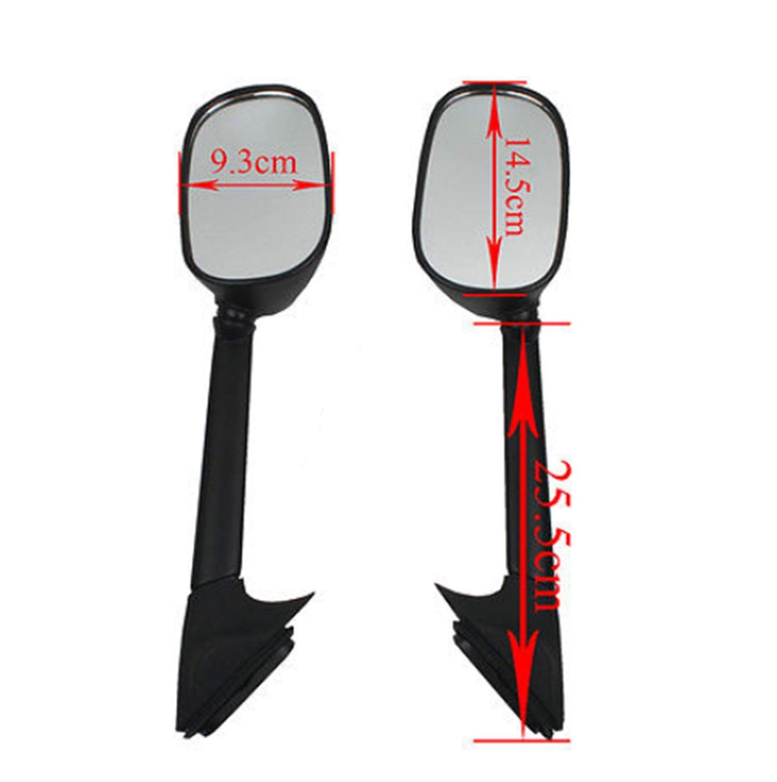 DAXINYANG Colorful Linght Motorcycle Parts retrovisori Fit for Yamaha T-Max 500 2008-2011