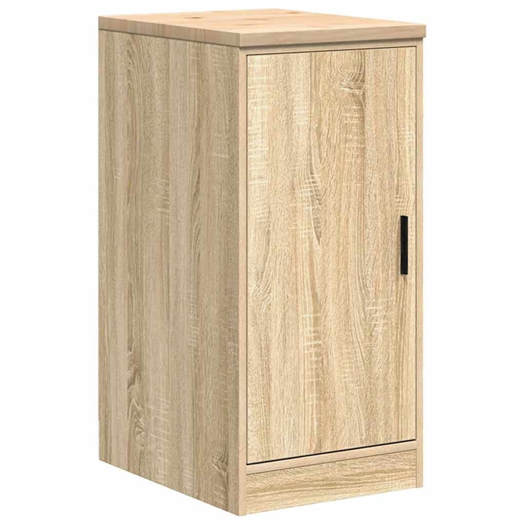 INLIFE Garagen-Aufbewahrungsschrank Sonoma-Eiche Massivholz Kiefer,Wirtschaft & Industrie,Gewerbliche Lagerung,Industrieschränke,Braun,20.95 KG,860564