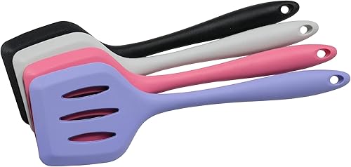 Miniatura 3 de Chef Craft Espátula/espátula de silicona premium, 11.75 pulgadas, rosa (paquete de 2)