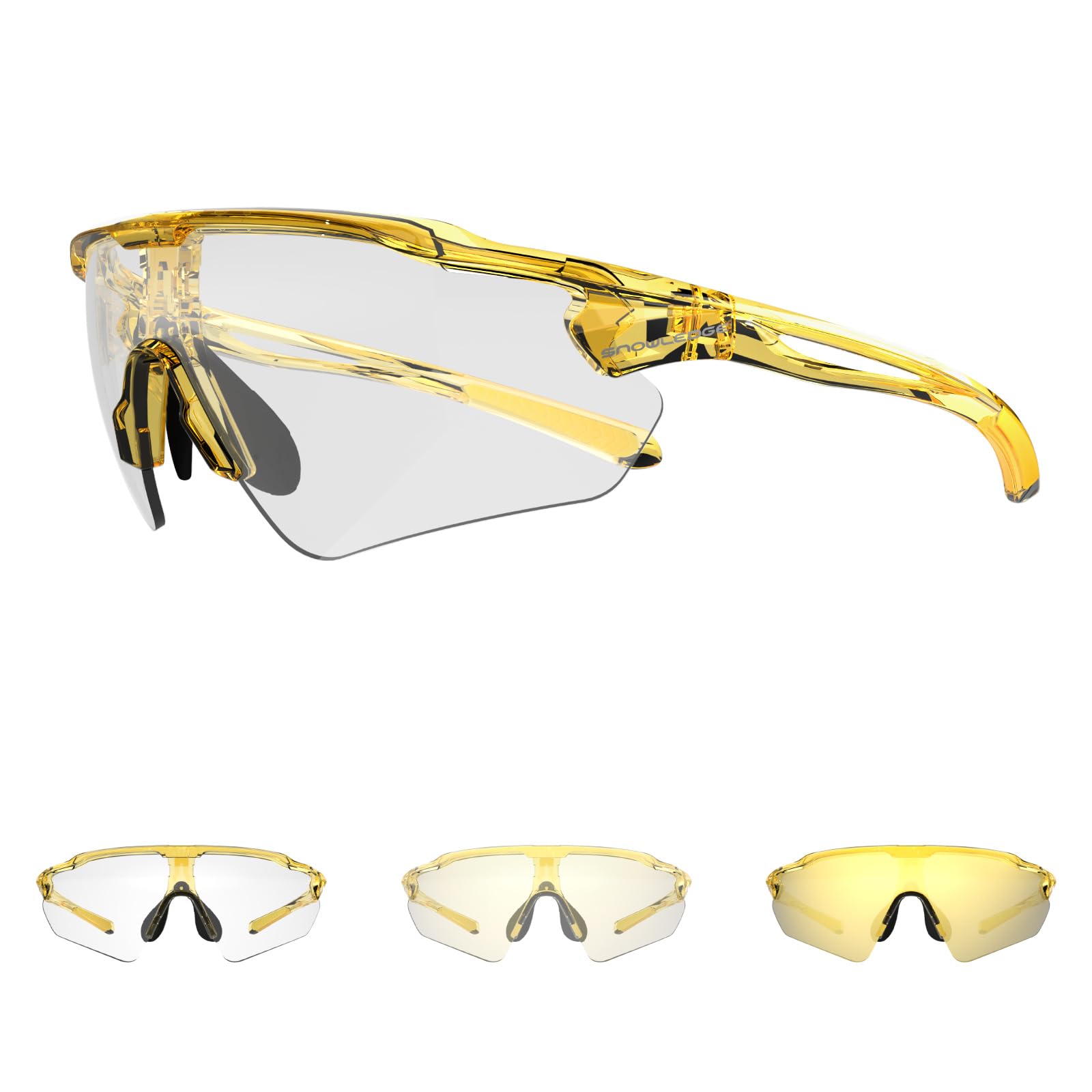 Cycling Glasses, TR90 Unbreakable Frame Polarized Anti-UV400 Sports Sunglasses