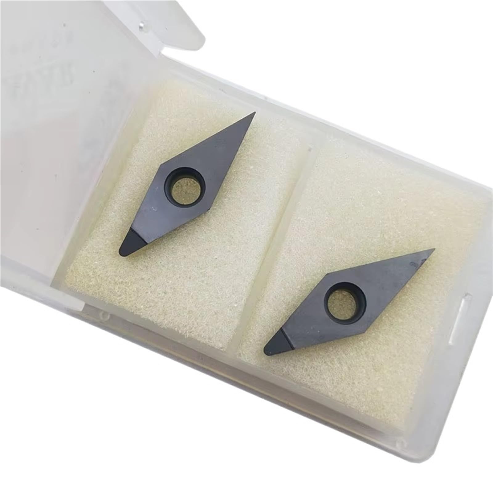 Inserto De Torneado Diamante Policristalino Para Aluminio(2PCS VCGW160402 PCD30)