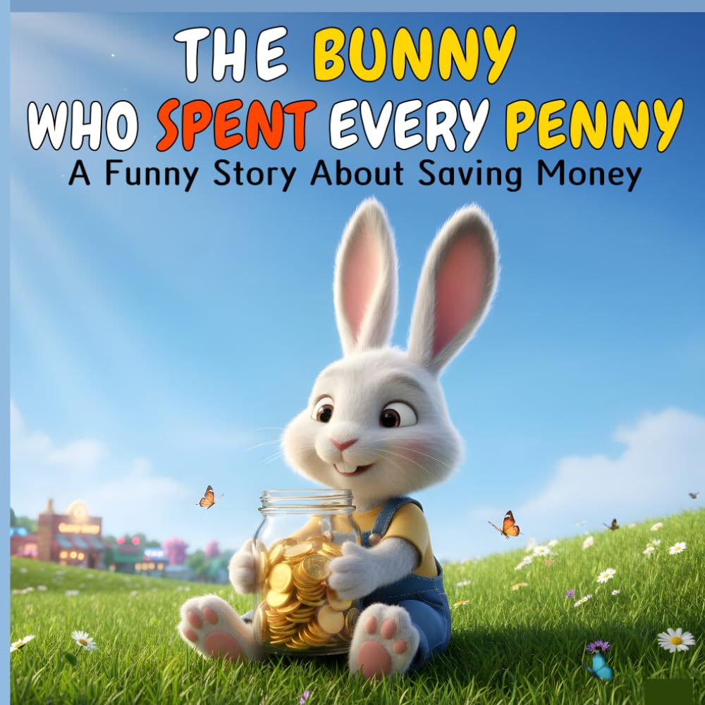 The Bunny Who Spent Every Penny: A Funny Picture Book About Saving Money, Delayed Gratification, and the Value of Earning (Ages 3-8) (Little Life Lessons: Funny Animal Stories)