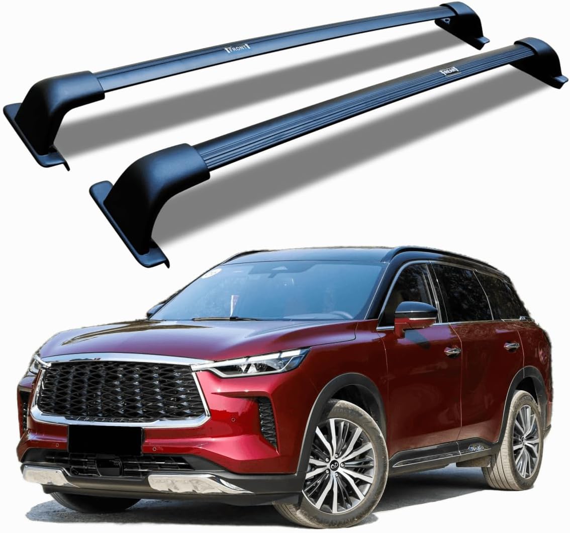 Roof Racks CNC Aluminum Alloy ONLY Rail Cross Bars Rail Fit