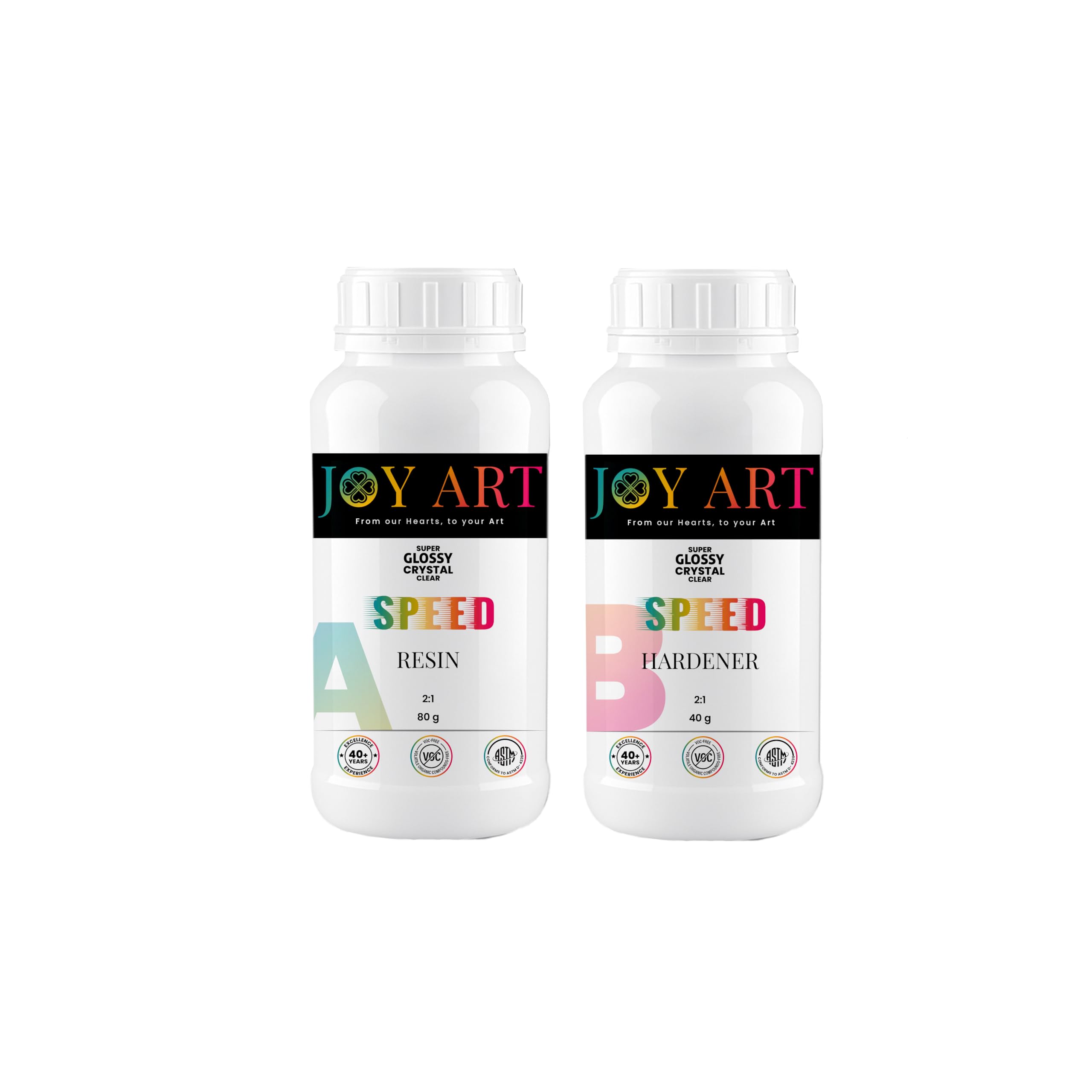 JOY ART Speed Epoxy Resin Kit 120g Trial Pack | 2:1 Ratio Crystal Clear Bubble-Free High Gloss UV Resistant Fast Cure Self-Leveling Resin for DIY Craft, Jewelry & Ocean Art | Mother’s Day Gift-image-30