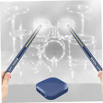 Air Drumsticks, Portable Virtual Electric Drum Sticks Professional for Home & Party Beginners Children Adults Air Drumsticks, Electric Drum Sticks, Drums, Aeroband Drums,