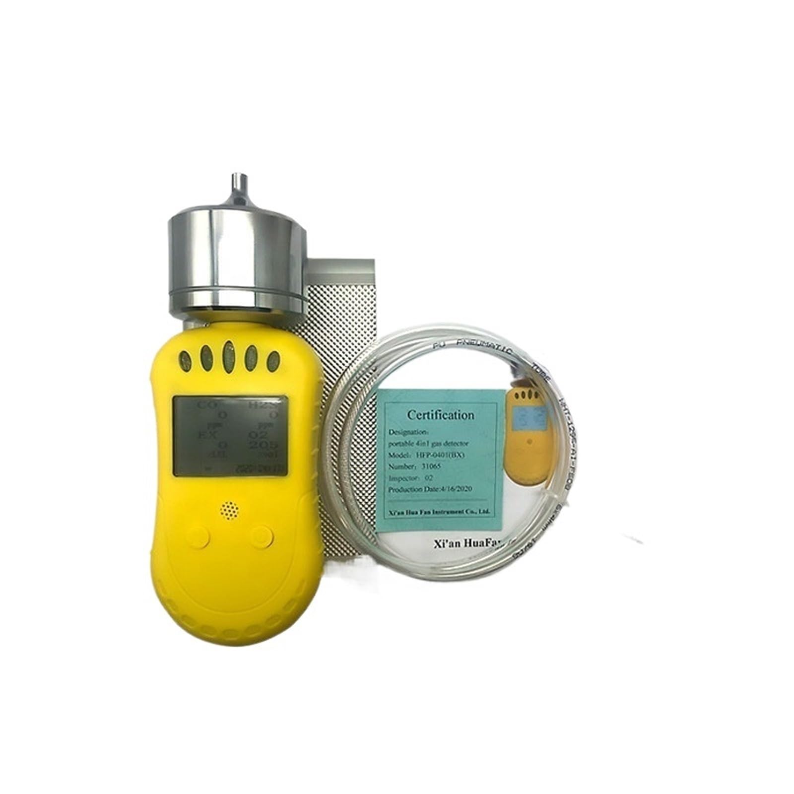 Détecteur de gaz Multi-Type Pompe, détecteur de gaz CO2 H2S O2 CH4