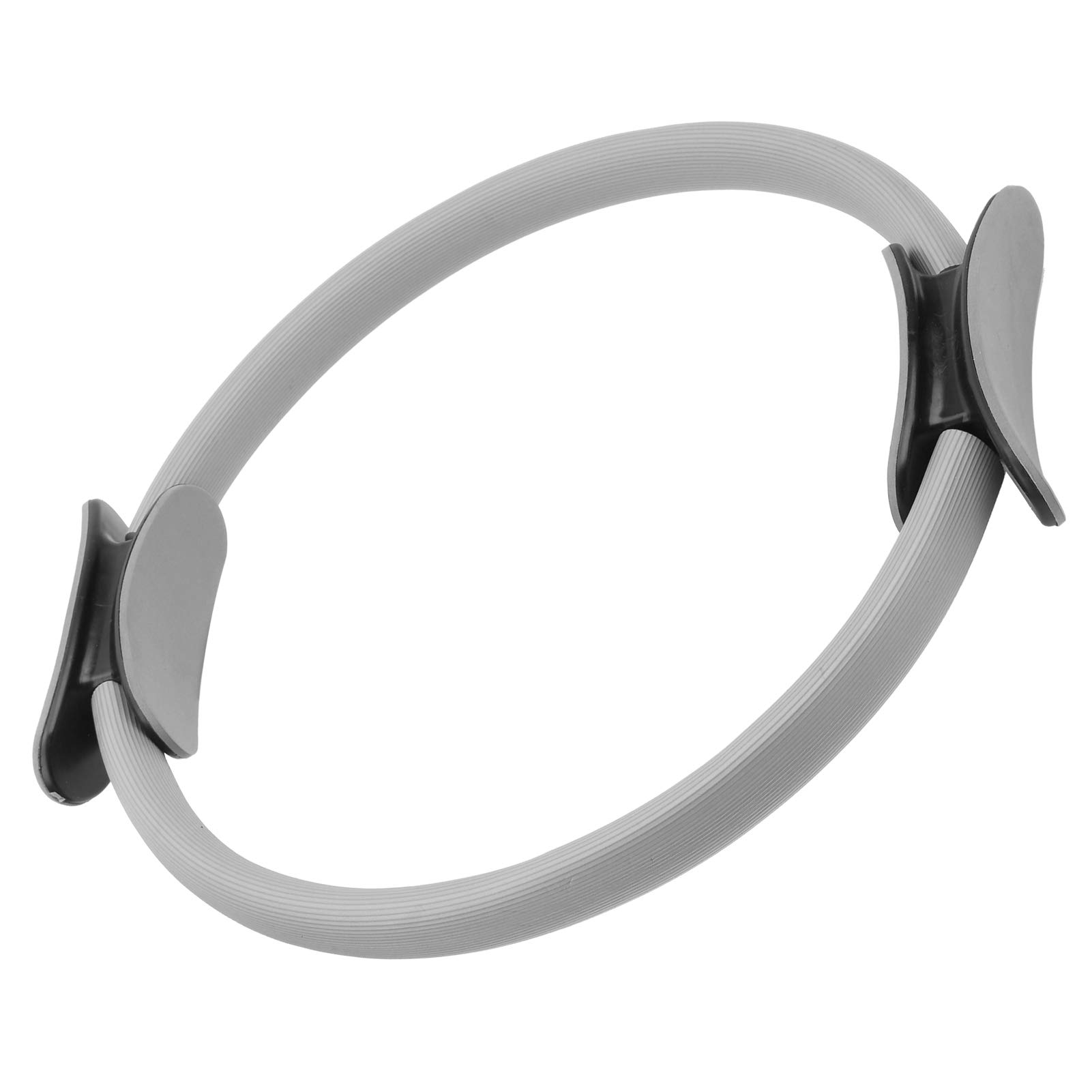 NDNCZDHC Yoga Ring, Pilates Training Ring Circle for Fitness and Buttocks Shaping, Resistance Exercise Equipment for Gym, Office or Home(Grey)