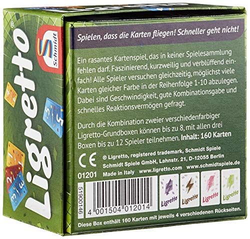Schmidt Spiele 01201 - Ligretto grün, Kartenspiel – Bild 3