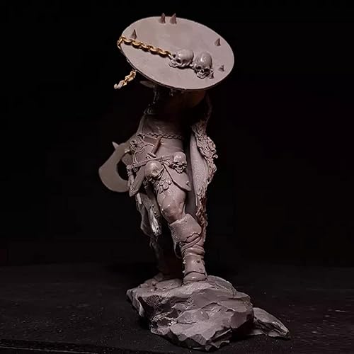 Miniatura 3 de Splindg 124 2.953in Antiguo Fantasía Guerrero Batalla Duo Resina Modelo de Personaje Kit sin pintar autoensamblaje11873A
