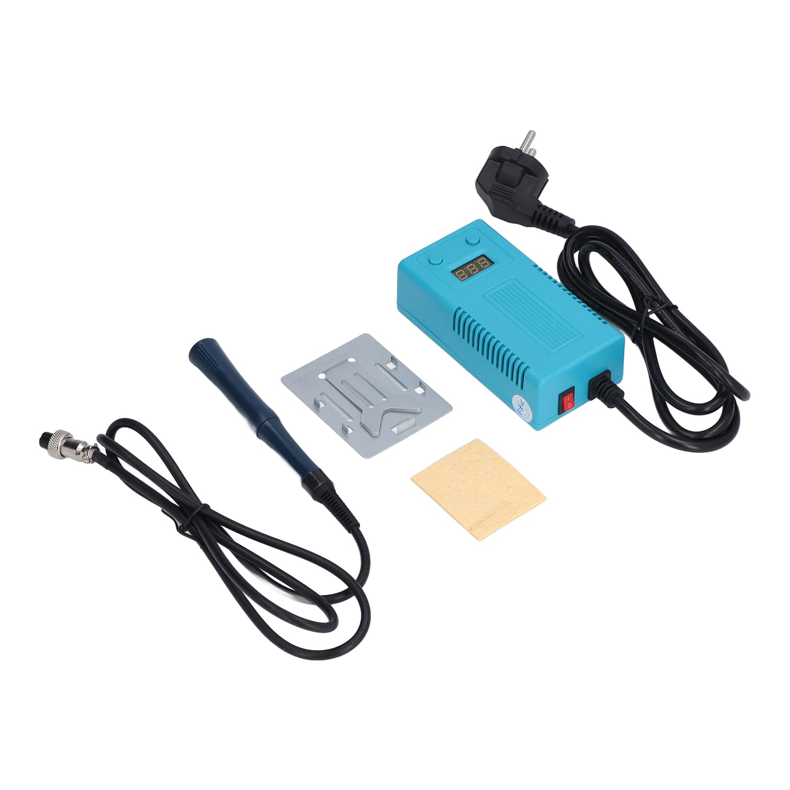 Stazione di saldatura digitale portatile in lega ABS 65W per elettronica