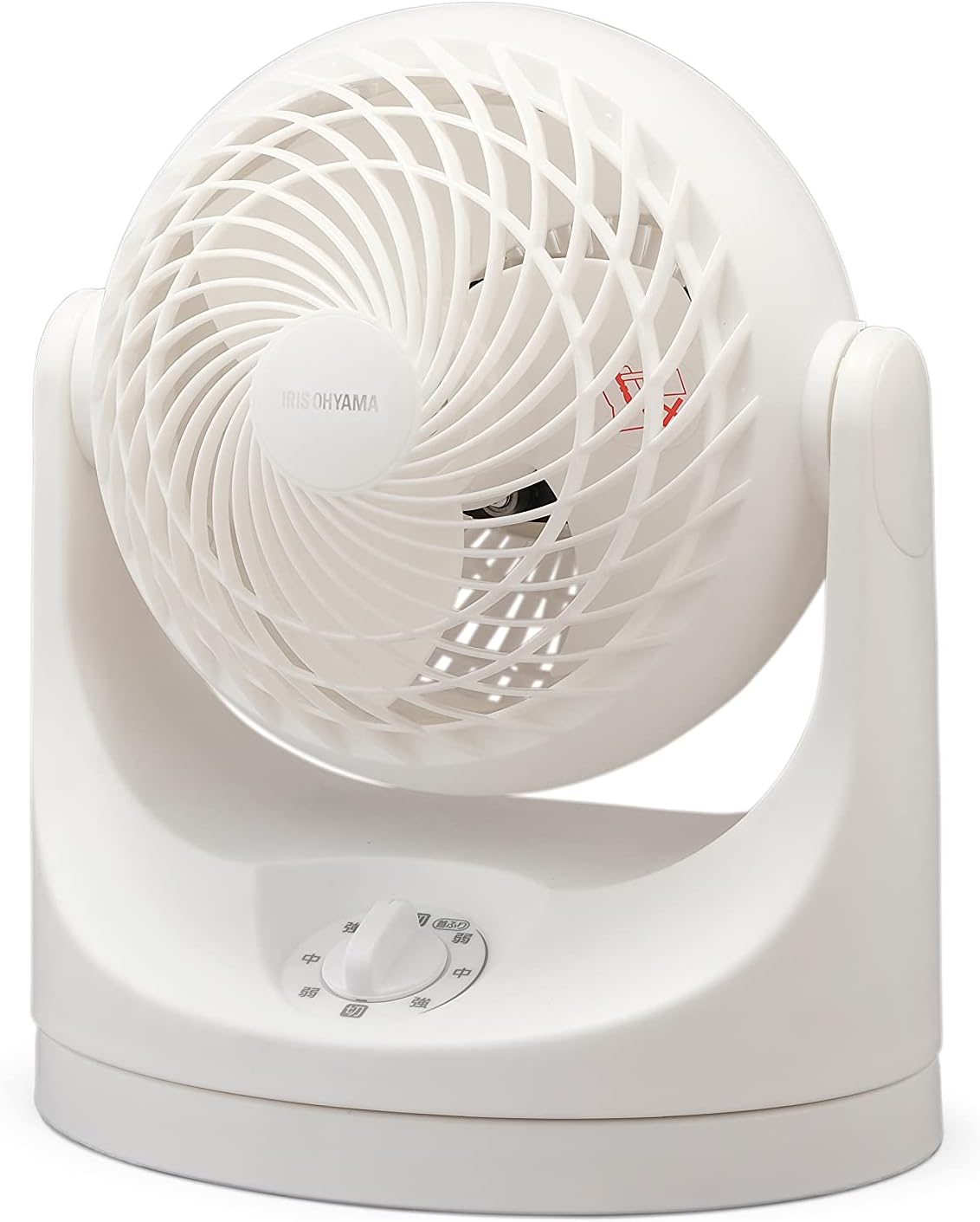Iris Ohyama PCF-MKM15 Table Fan, NO.1 Air Circulator Fan In JAPAN, 15.2cm Powerful VORTEX Blade, Compact And Lightweight 1.6KG, Room size up to 166 sqf