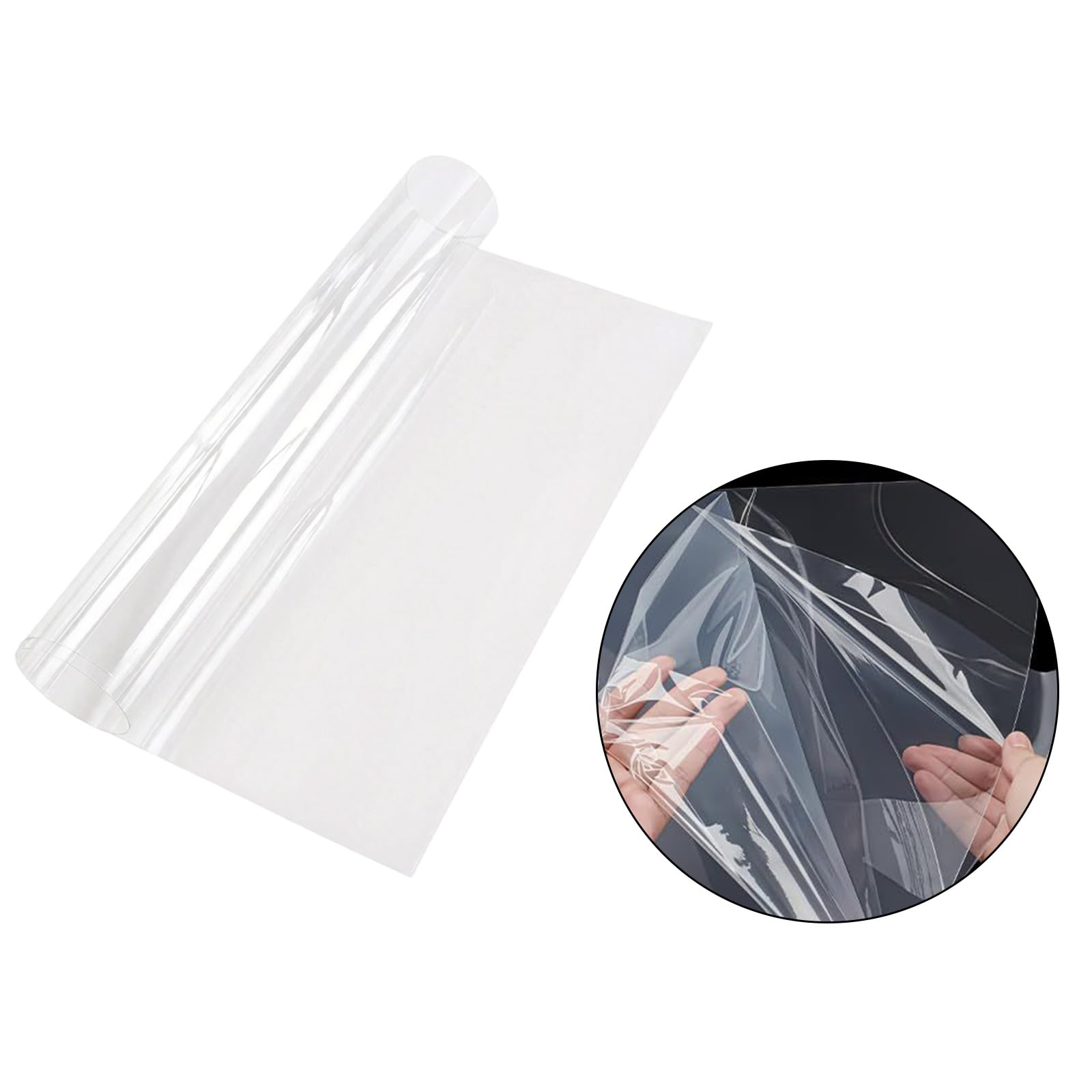 Hojas de plantillas para acolchar cortables, stock transparente para planificación de patrones, uso de diseño transparente, paquete de 6, 0, 02 cm, plantilla transparente para fabricantes, hoja de de