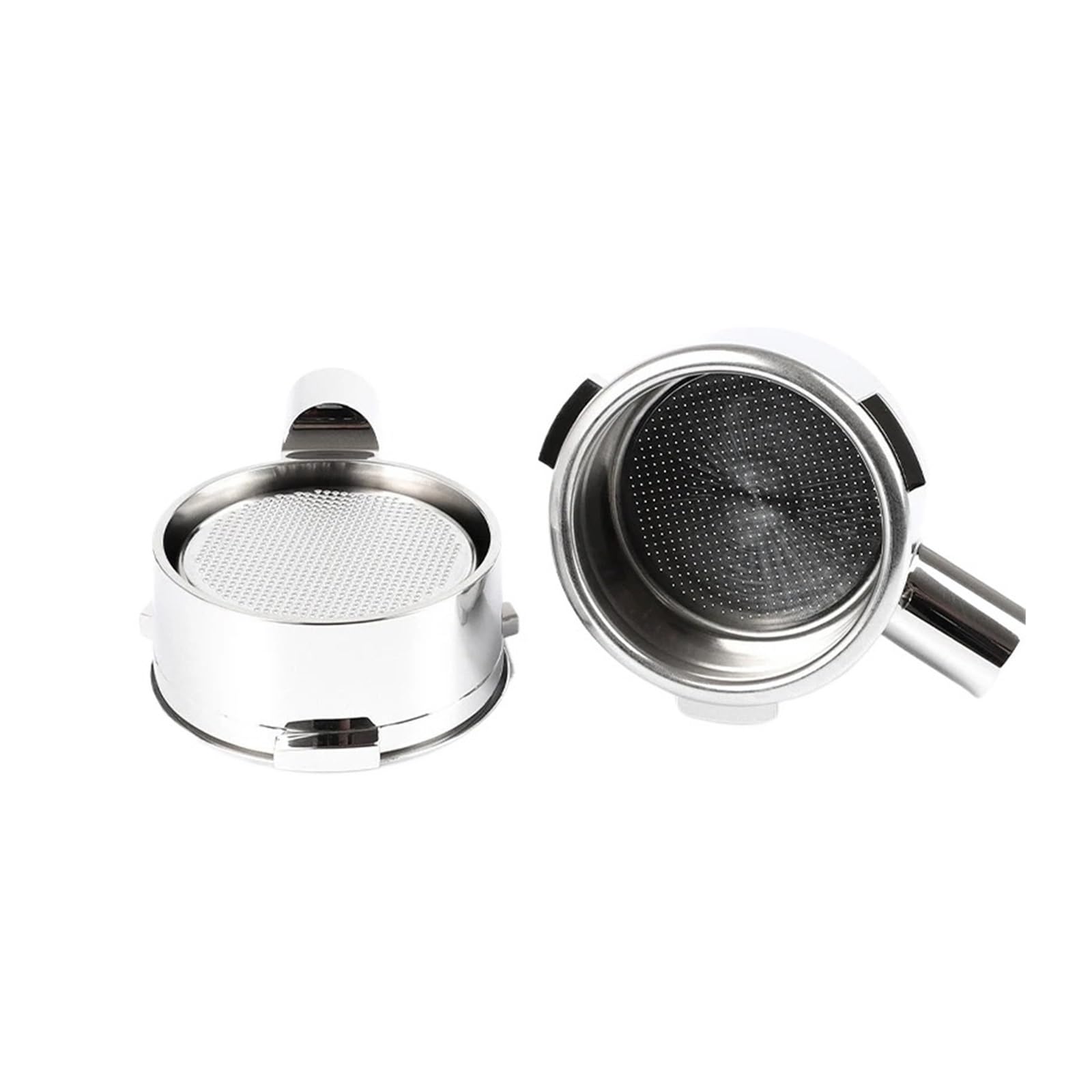 Mango For Cafetera, Portafiltro De Café Sin Fondo De 58mm, Compatible Con Hibrew, H10A H7 H7A(With 2Cup Basket)