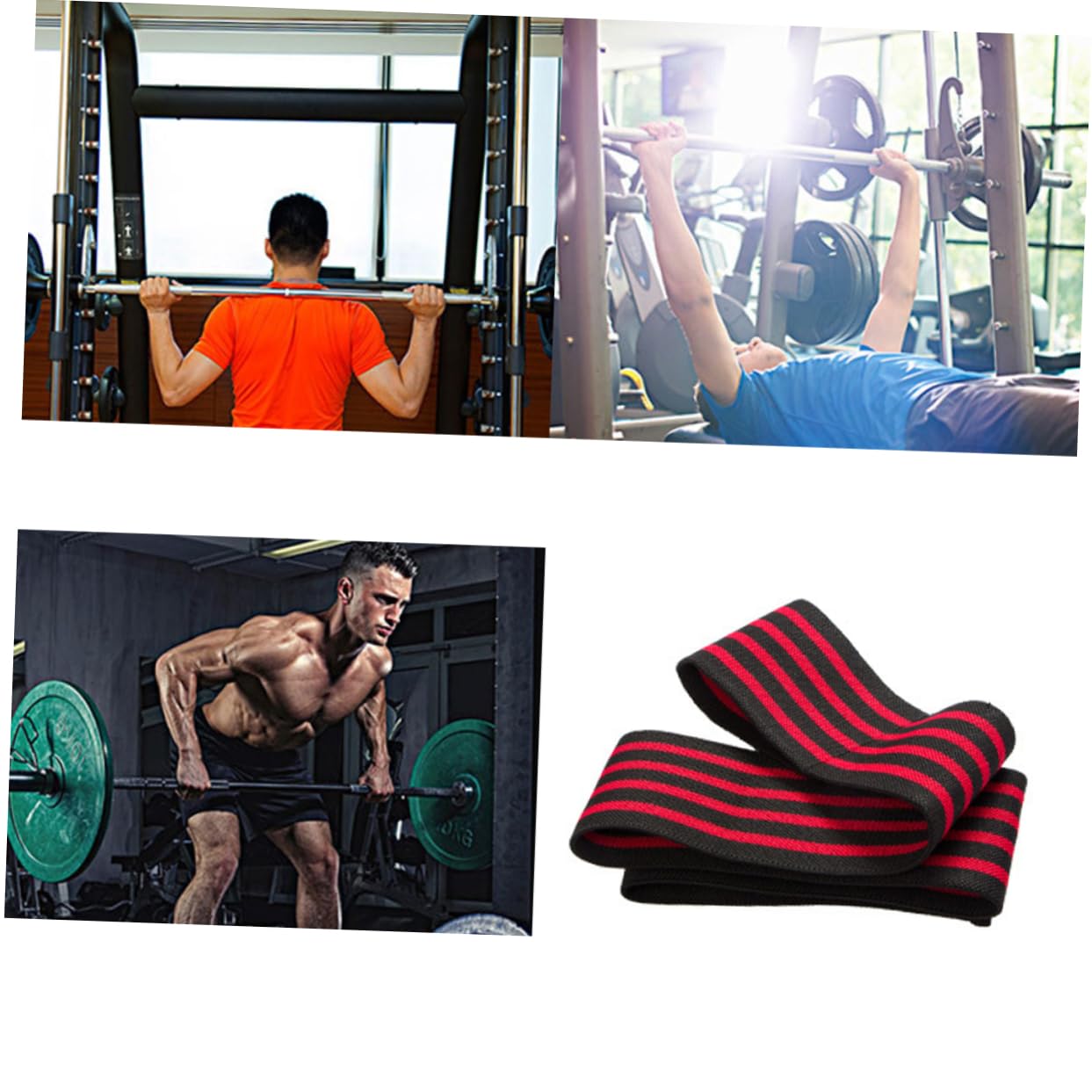 1Pair Elbow Bandage Protector Fitness Elbow Support for Weightlifting and Sports Compression Sweat Absorbing for Injury Prevention
